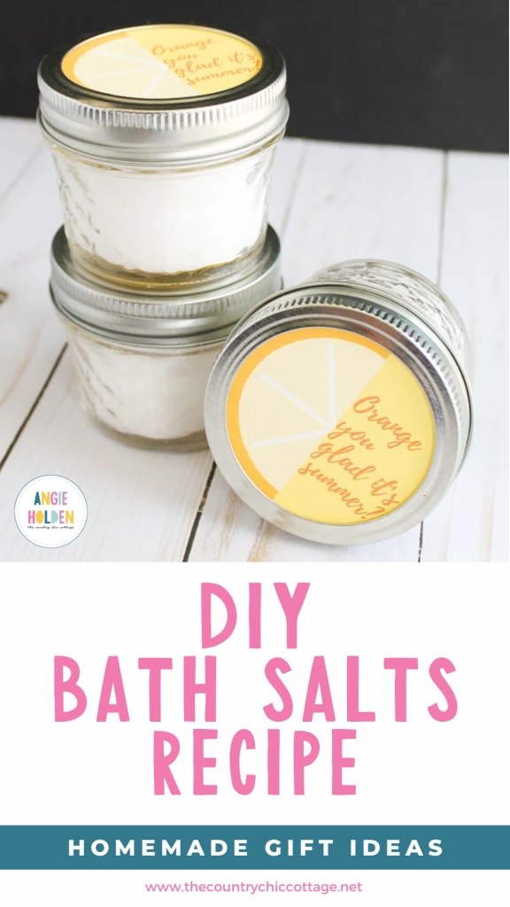DIY bath salts recipe