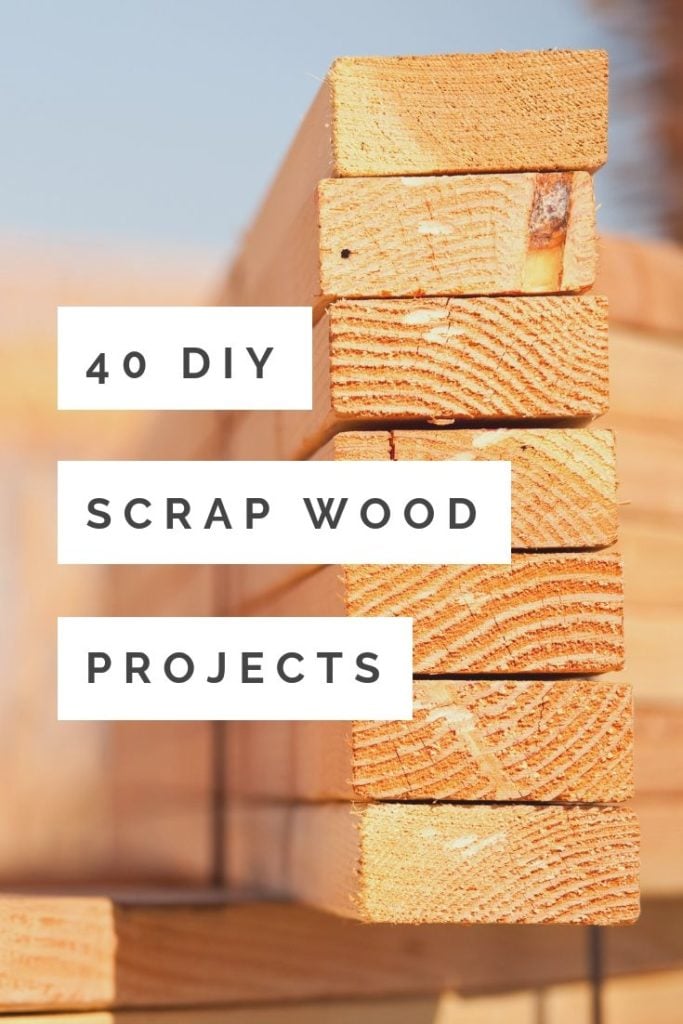 40 DIY Scrap Wood Projects You Can Make - The Country Chic ...