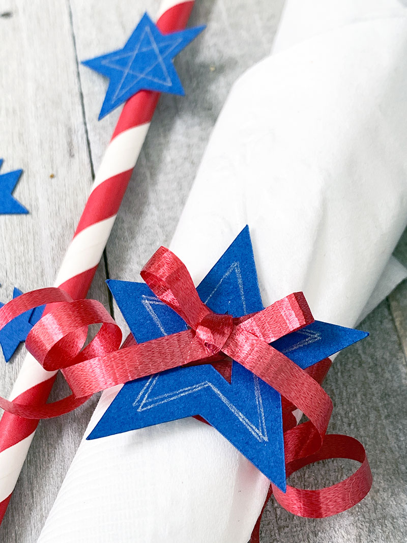 patriotic table accents for summer