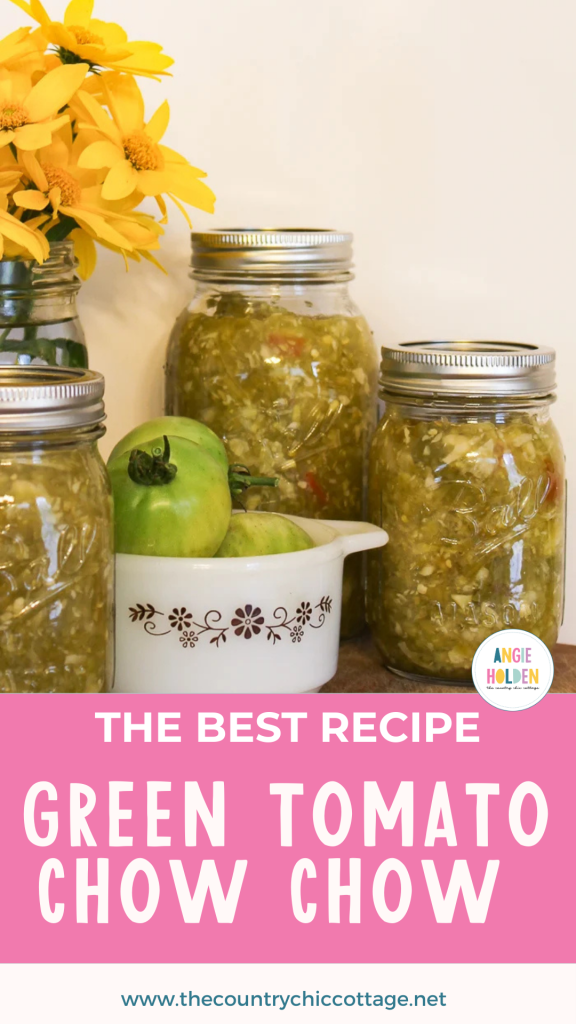 green tomato chow chow
