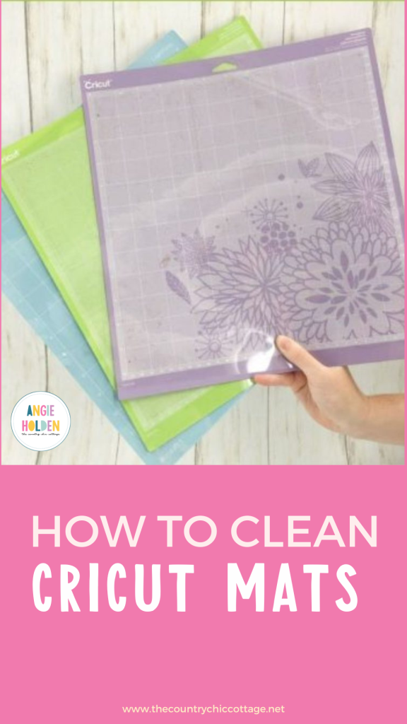 how to clean cricut mats