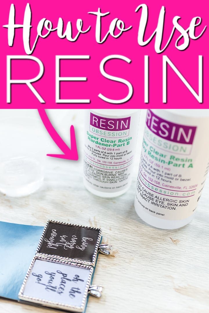 learn how to use resin