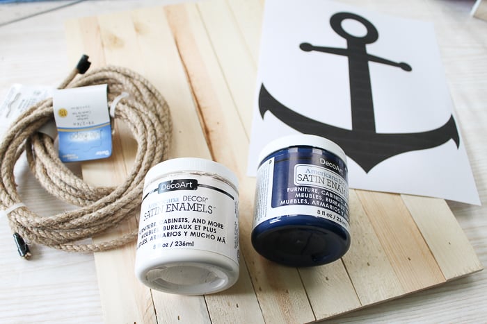 supplies to make nautical decor