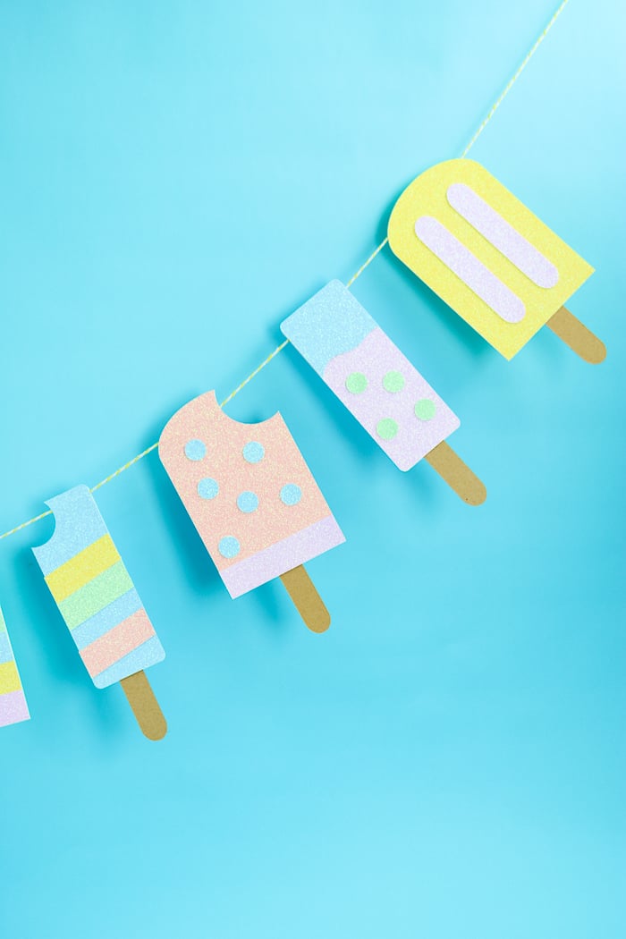 Download Summer SVG: Make a Popsicle Banner - The Country Chic Cottage