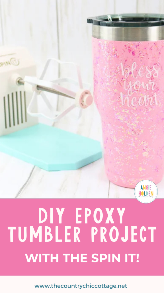 DIY epoxy tumbler project