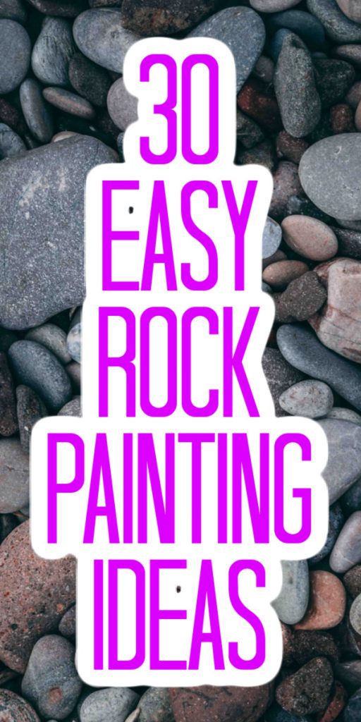 easy rock painting ideas