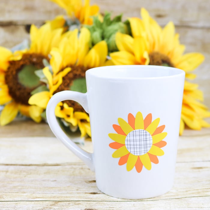 How To Layer Vinyl And A Free Sunflower Svg The Country Chic Cottage