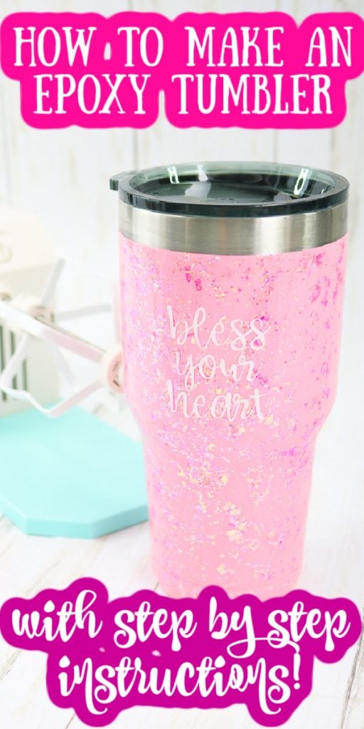 how to make epoxy tumblers