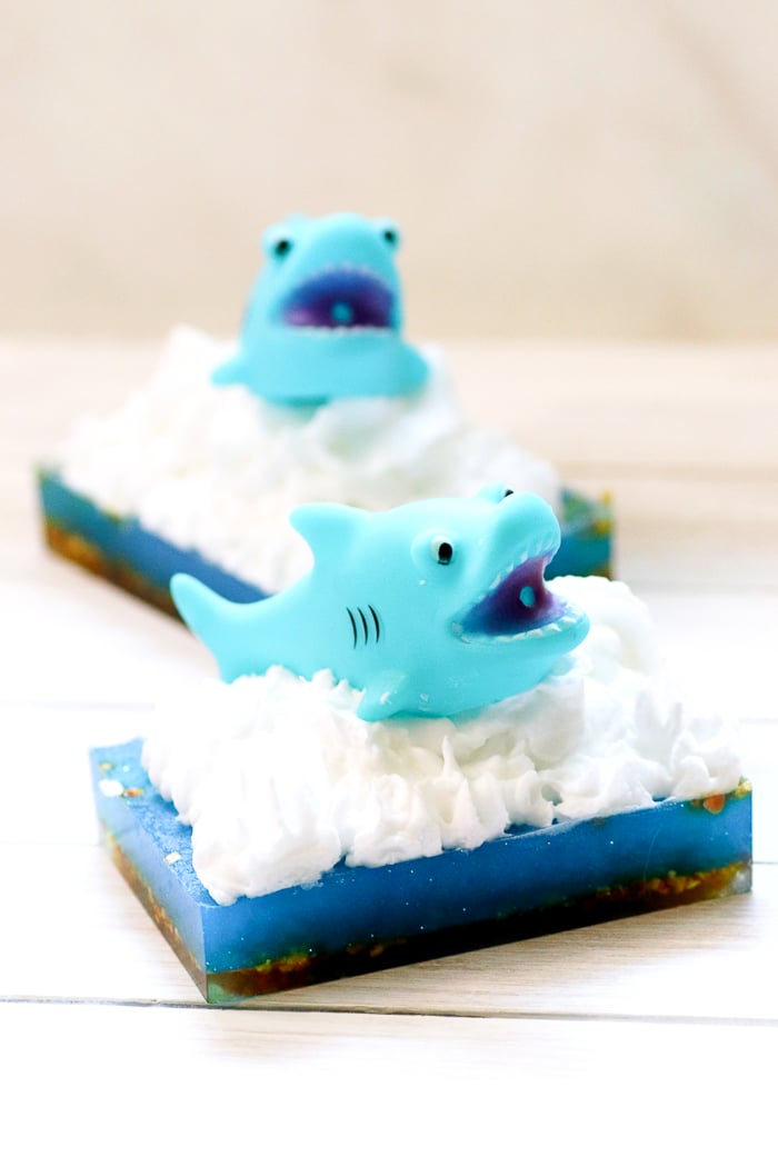 how to make soap for kids for shark week
