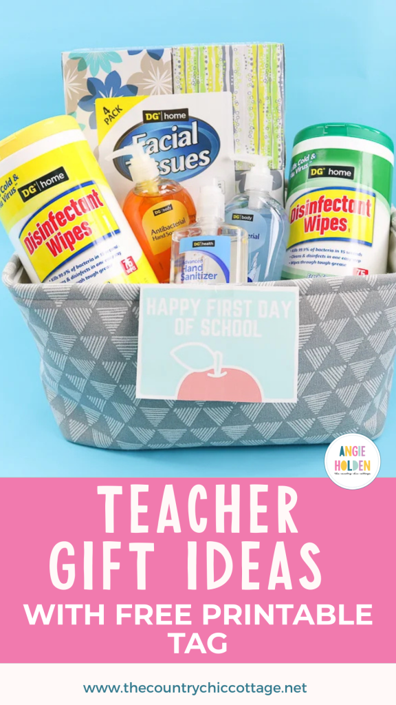 back to school teacher gift ideas with free printable tags