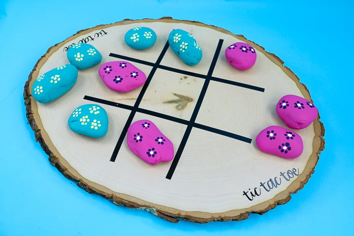 diy tic tac toe board game