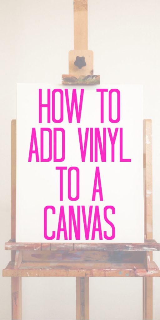 Want to use your Cricut to make canvas art? You can add vinyl to a canvas or even make a reverse canvas easily! See our post with tons of options and ideas for your first project! #cricut #cricutmade #cricutprojects #cricutcrafts #vinyl #canvas #art #decor #homedecor