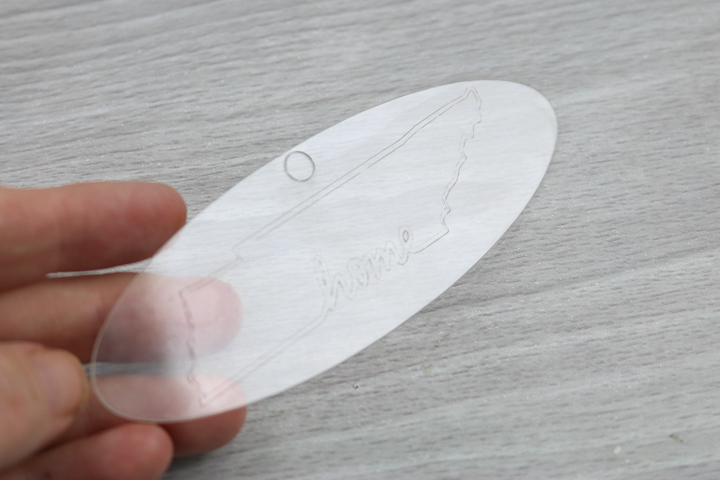 how to engrave acrylic with a cricut