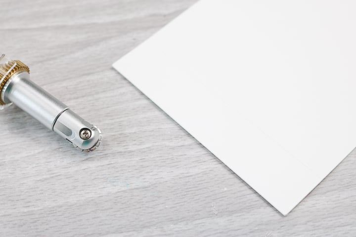kraftboard cut line and the cricut perforation blade