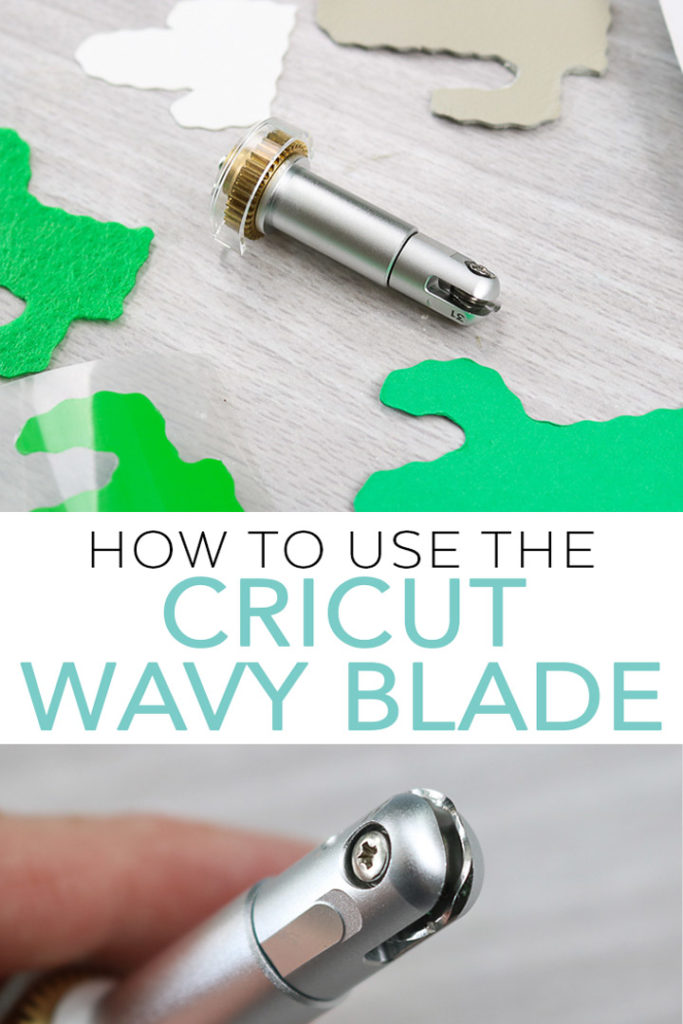 Learn how to use the Cricut wavy blade to cut everything from cardstock to vinyl to leather and so much more! Everything you need to know about the new Cricut wavy tip! #cricut #cricutmade #wavyblade #wavycut #wavy #cricutmaker