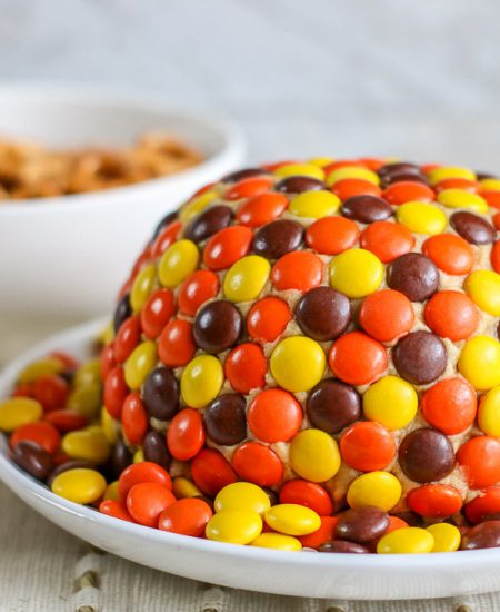 dessert ball with reese's pieces