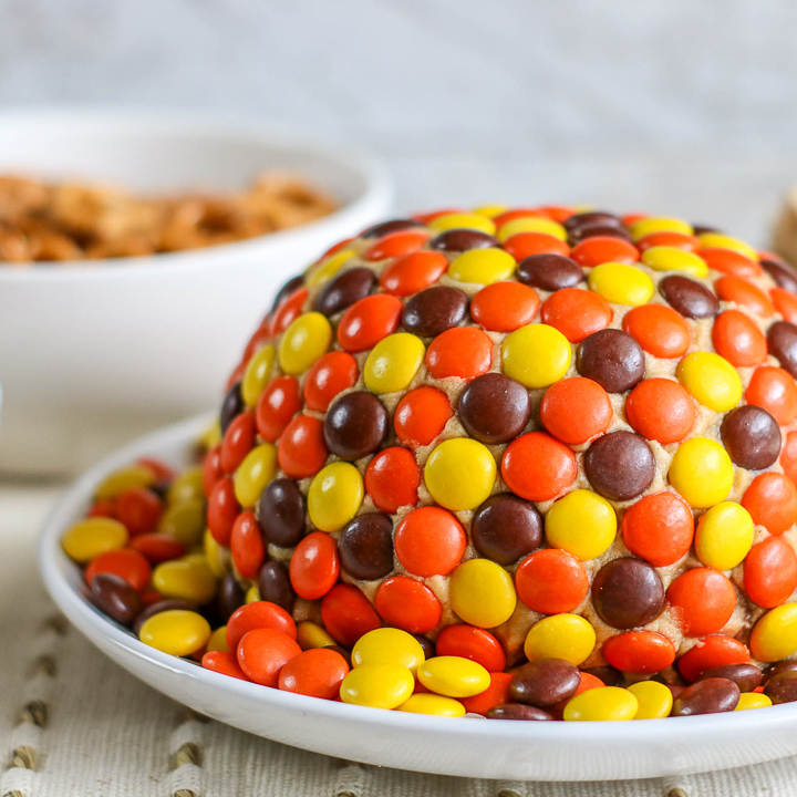 dessert ball with reese's pieces