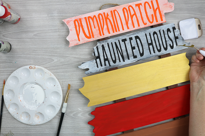 halloween diy sign