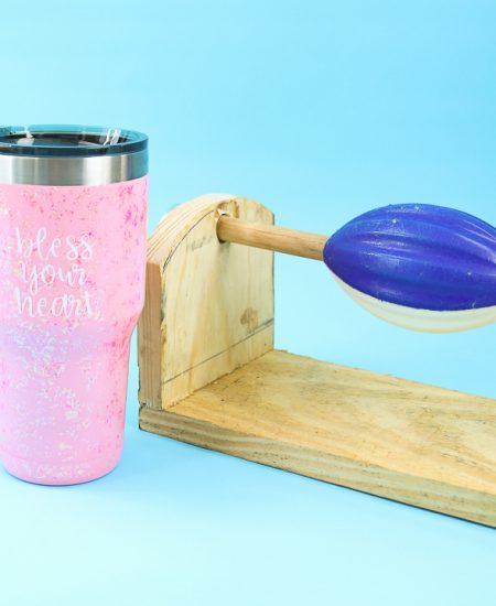 how to for a diy cup turner