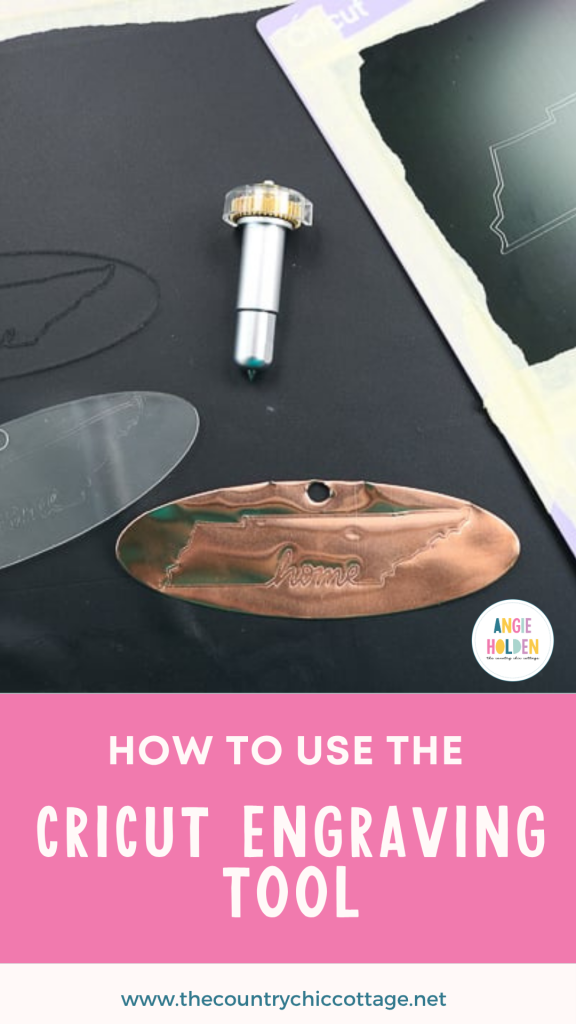 how to use the cricut engraving tool