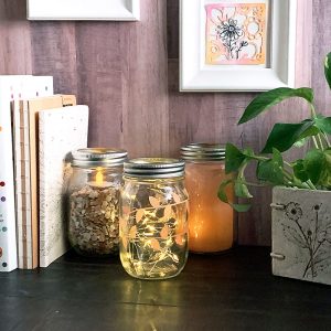 Light in a mason jar