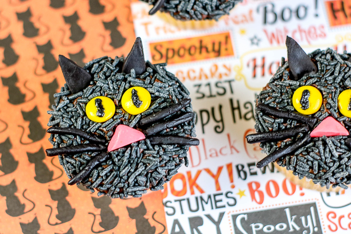 easy halloween cupcakes