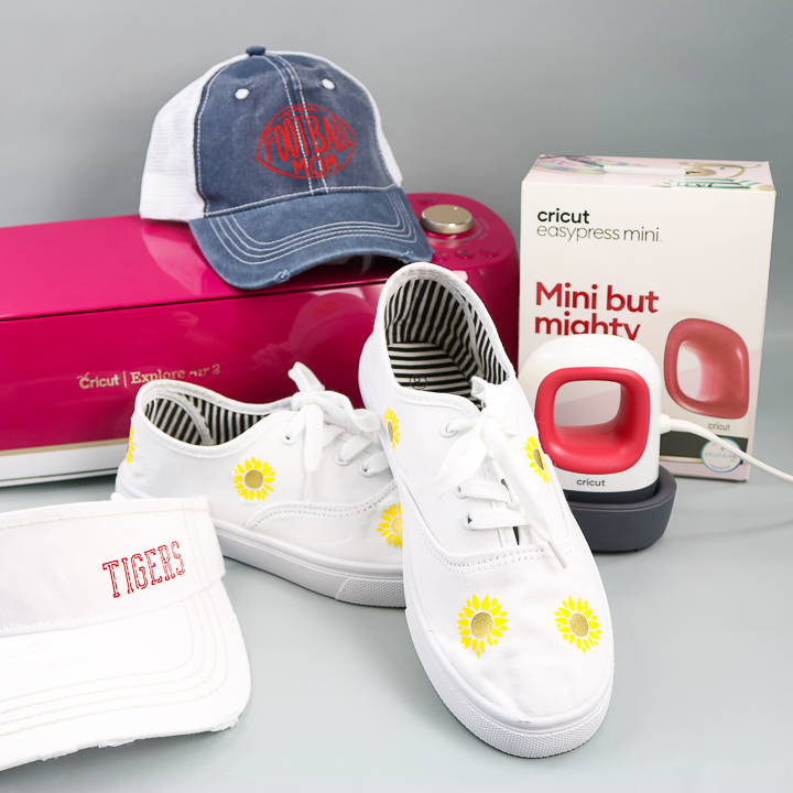 Cricut EasyPress Mini: How to Add Iron On to Hats and Shoes