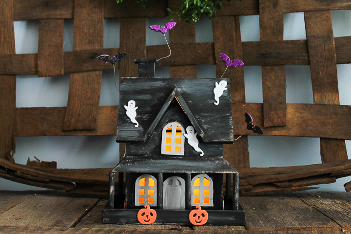 DIY Haunted House That Lights Up Angie Holden The Country Chic Cottage
