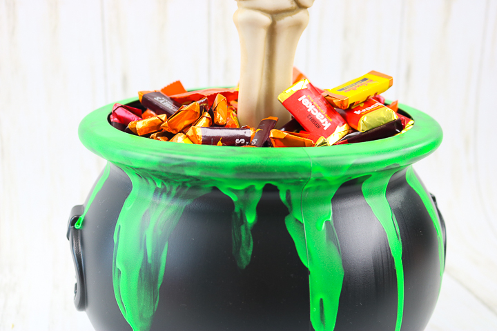 bucket for halloween candy