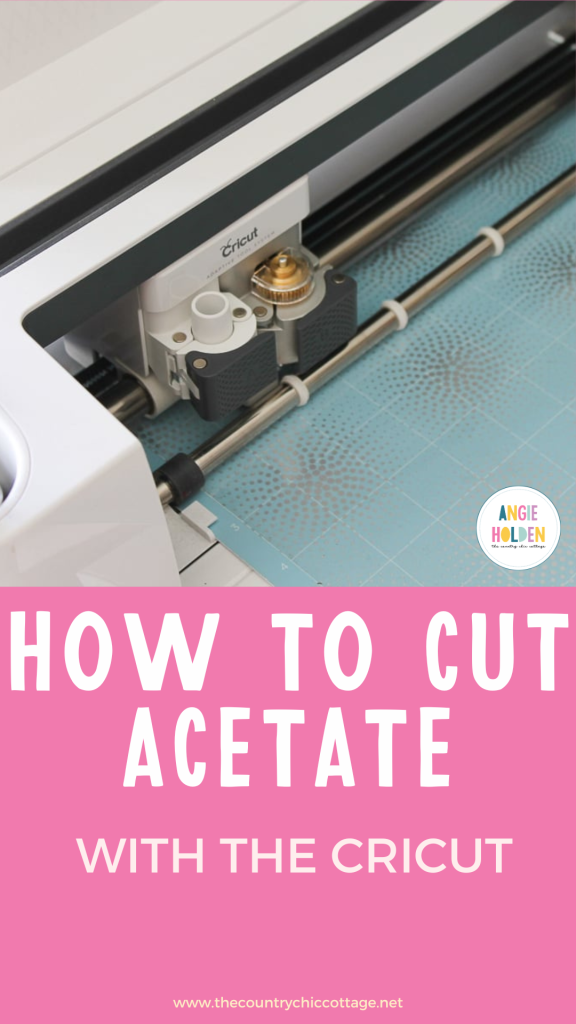 how to cut acetate