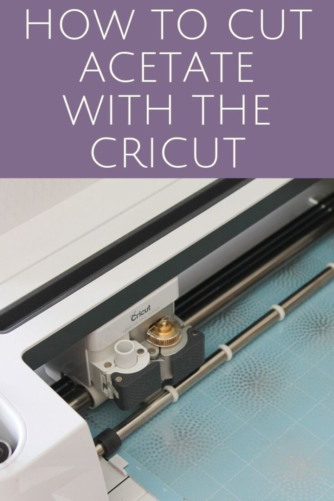 Learn all about how to cut acetate with the Cricut and see some project inspiration. Open up a whole new world of great crafts by adding this material to your machine! #cricut #cricutcreated #cricutmade #acetate