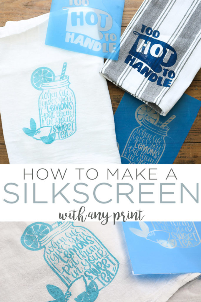 silk screen printed towels