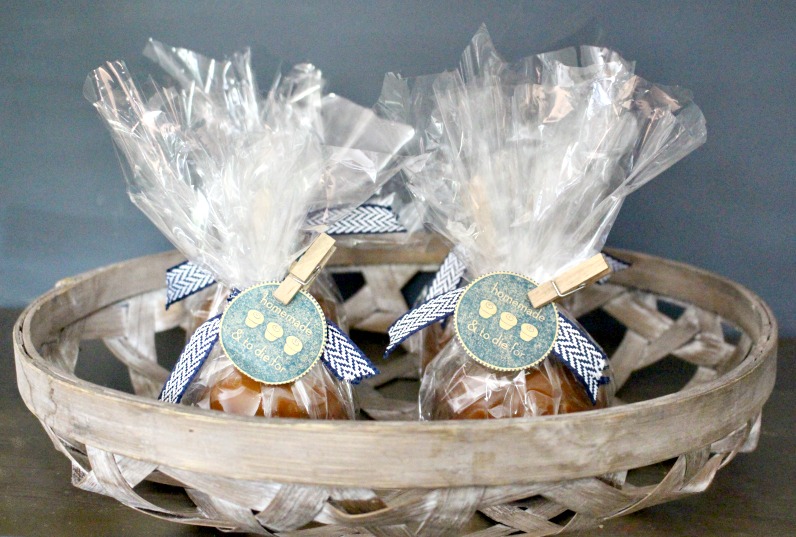 party craft caramel apple party favors