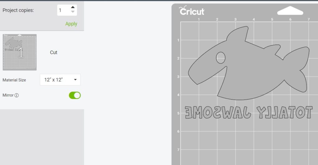 When to Mirror Your Cut on the Cricut Machine Angie Holden The