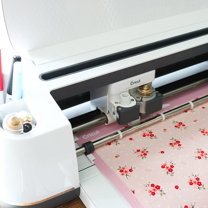 Cutting fabric with Cricut maker