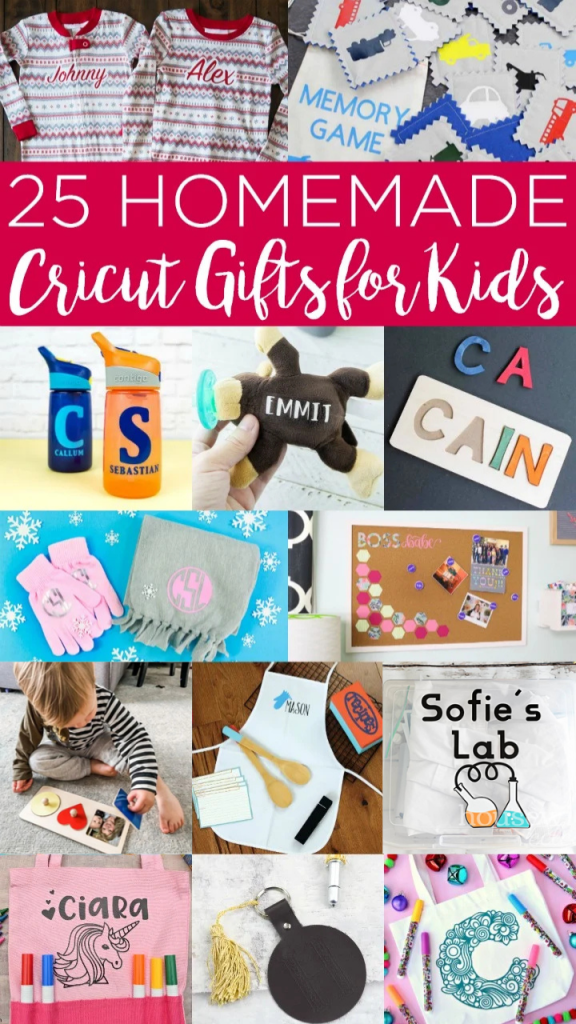 25 Homemade Cricut Gifts For Kids