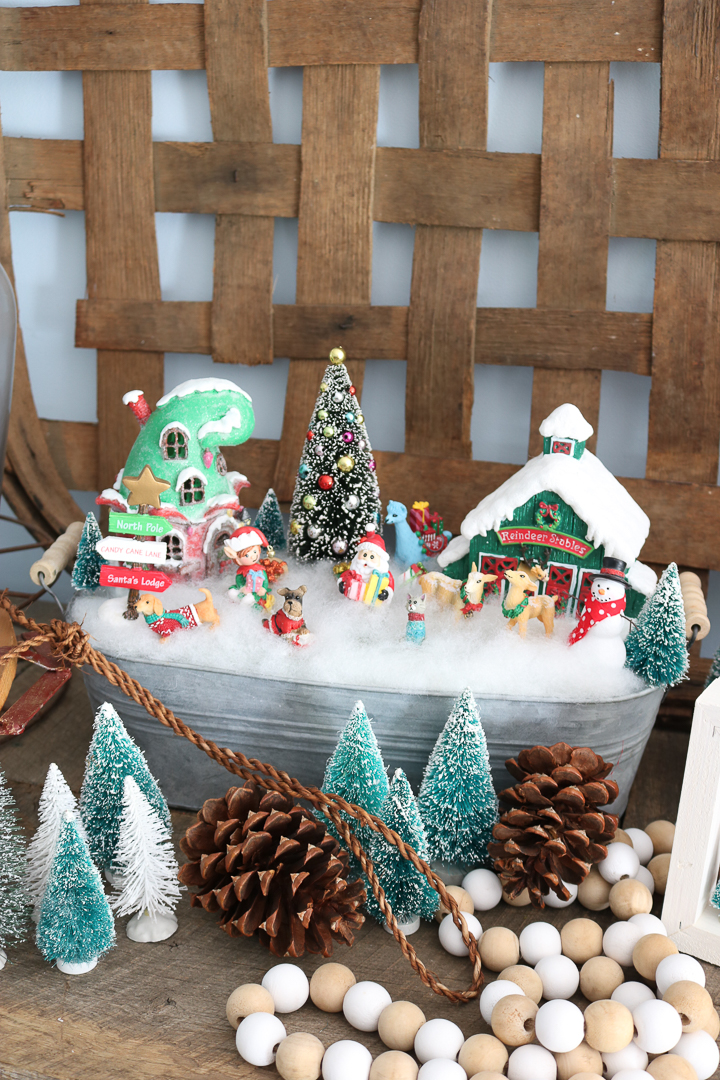 diy christmas fairy garden