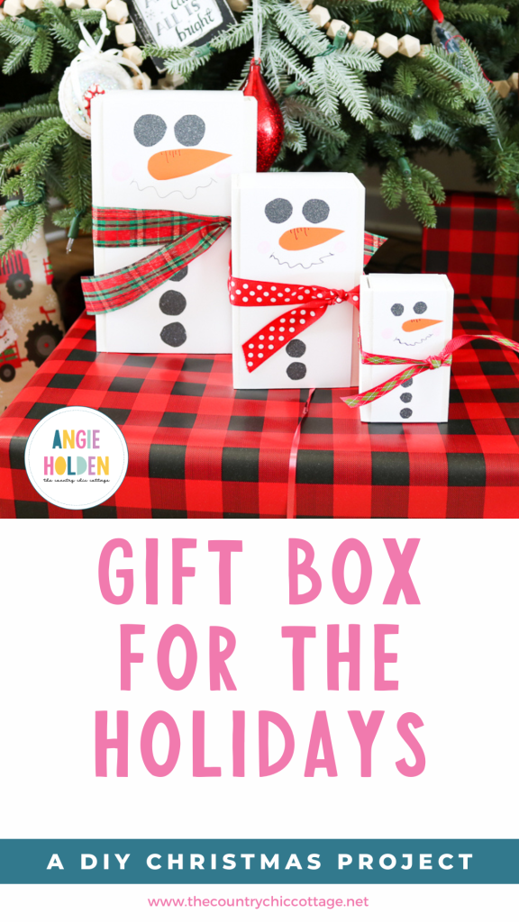 diy gift box for the holidays