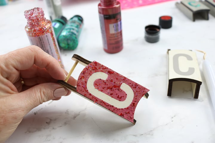 how to paint a monogram