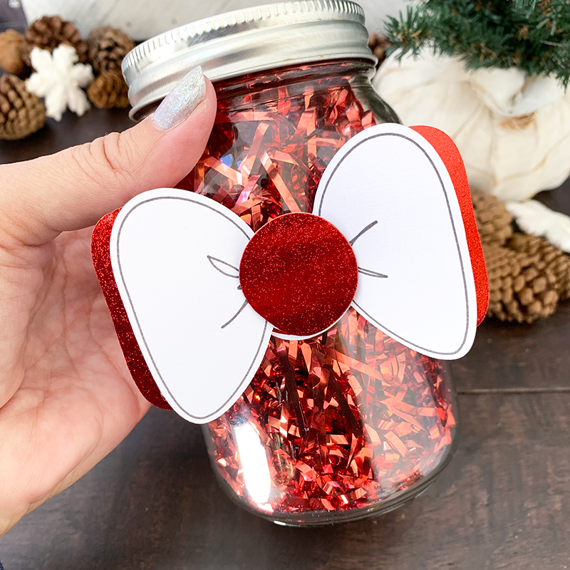 mason jar gift idea for Christmas