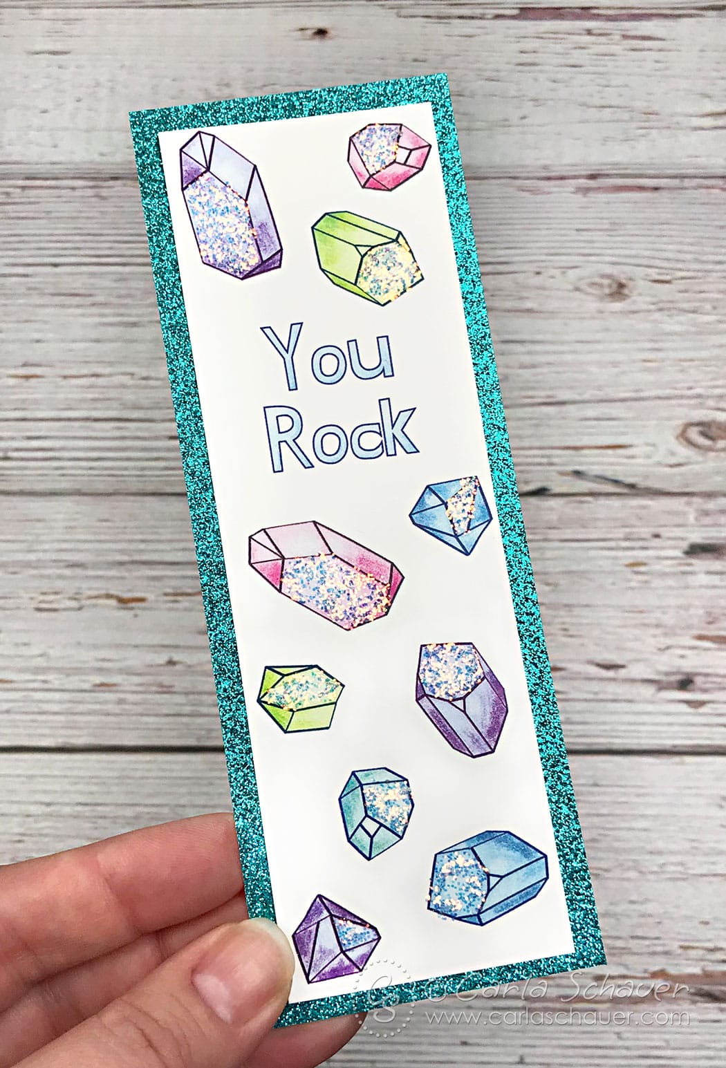 rock-bookmark-glitter