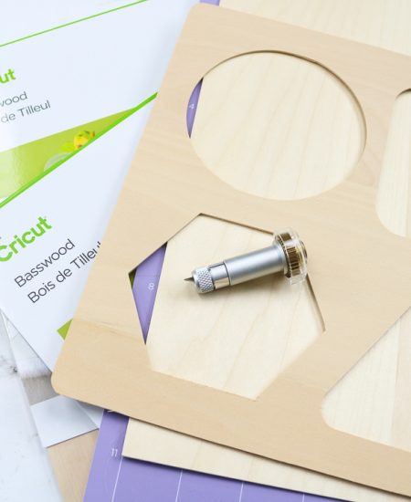 how to cut wood on cricut maker with knife blade