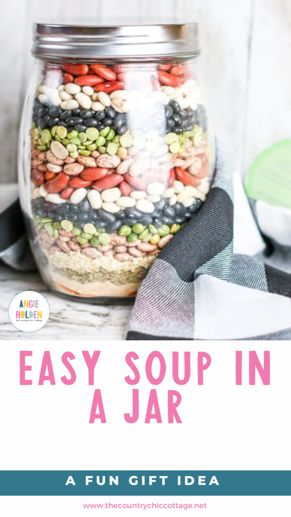 easy soup in a jar gift idea