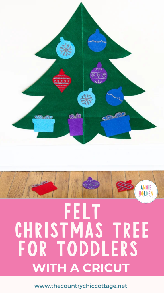 felt Christmas tree for toddlers