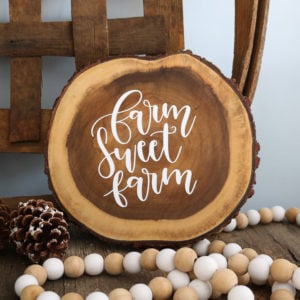 wood crafts with heat transfer vinyl