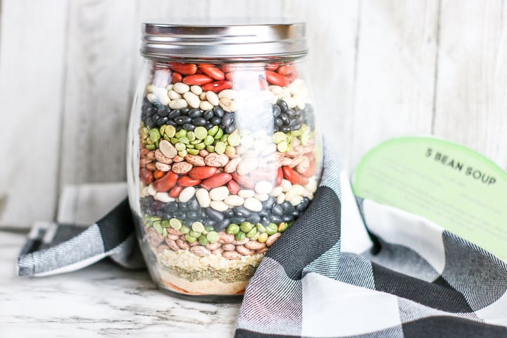 soup in a jar gift idea