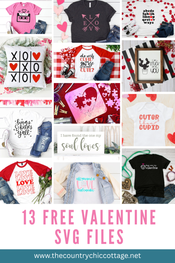 13 Free Valentine SVG FIles