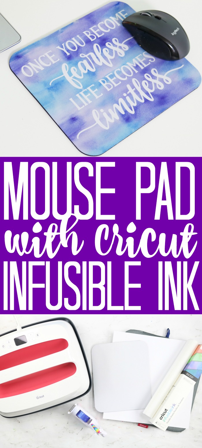 DIY Mouse Pad with Cricut Infusible Ink Angie Holden The Country Chic