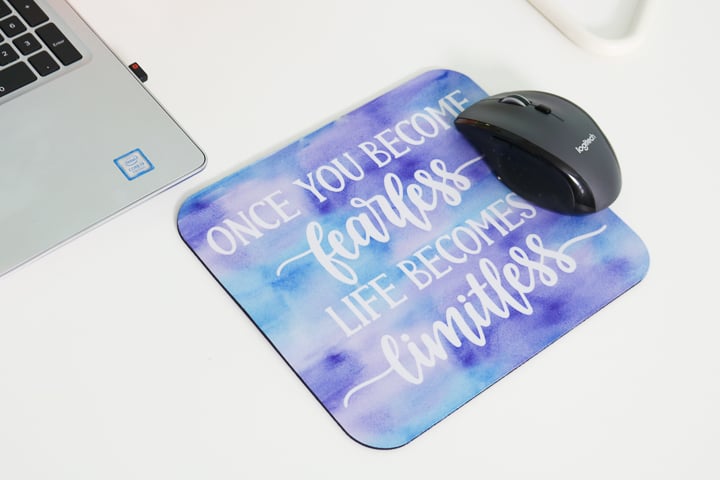 make your own mouse pad