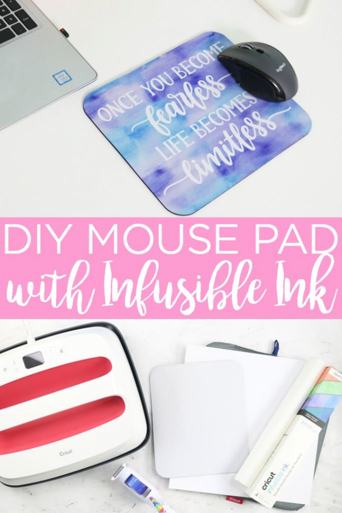 DIY Mouse Pad with Cricut Infusible Ink Angie Holden The Country Chic